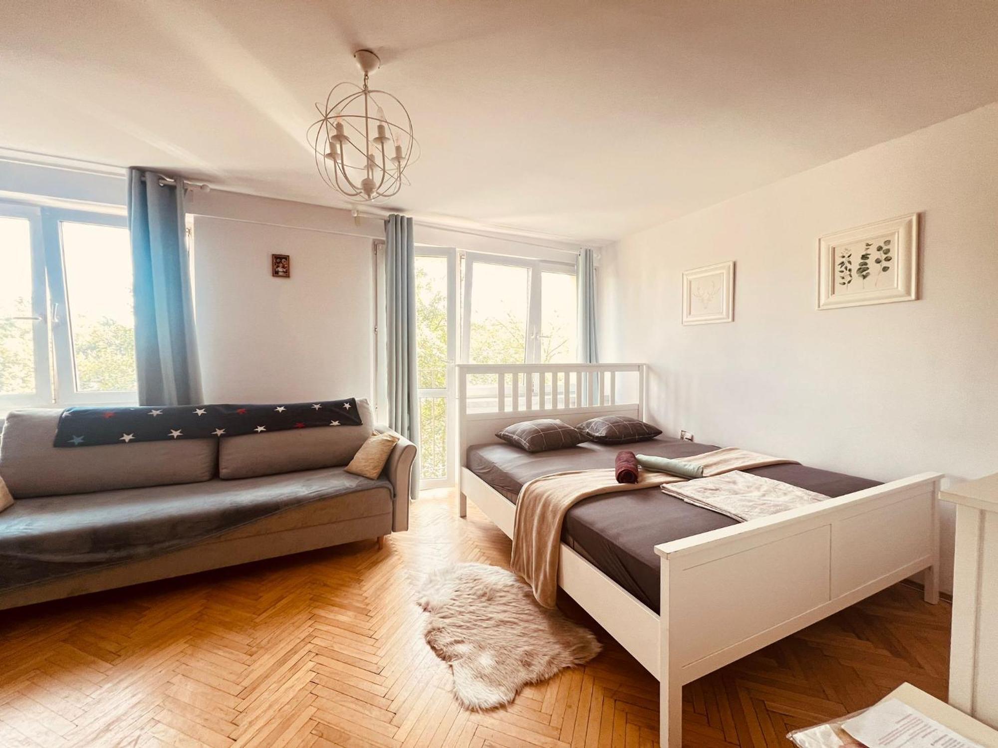 Centrum Studio Apartment Warsaw Exterior photo